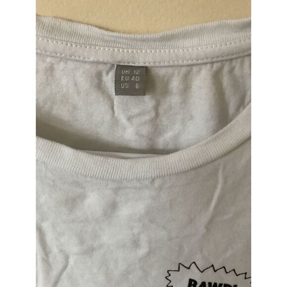 Preggosaurus Maternity T Shirt UK 12 US 8 - Picture 3 of 3